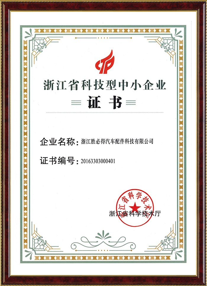 浙江省科技型中小企业